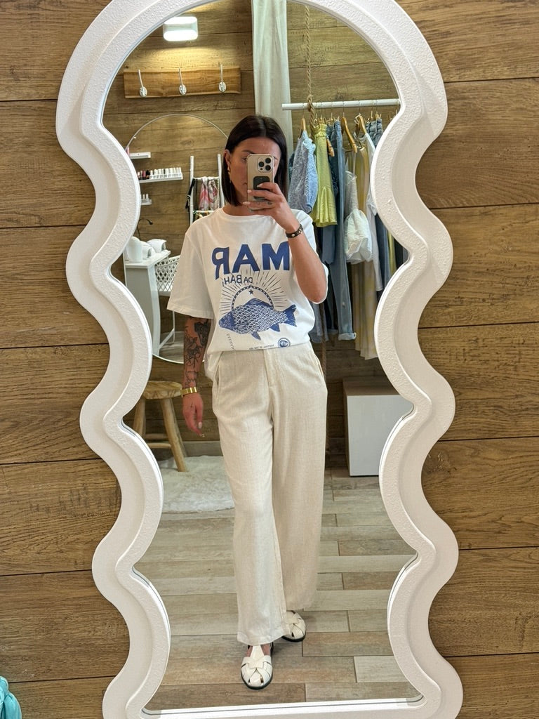 Pantalon en lin - La maison de Manon