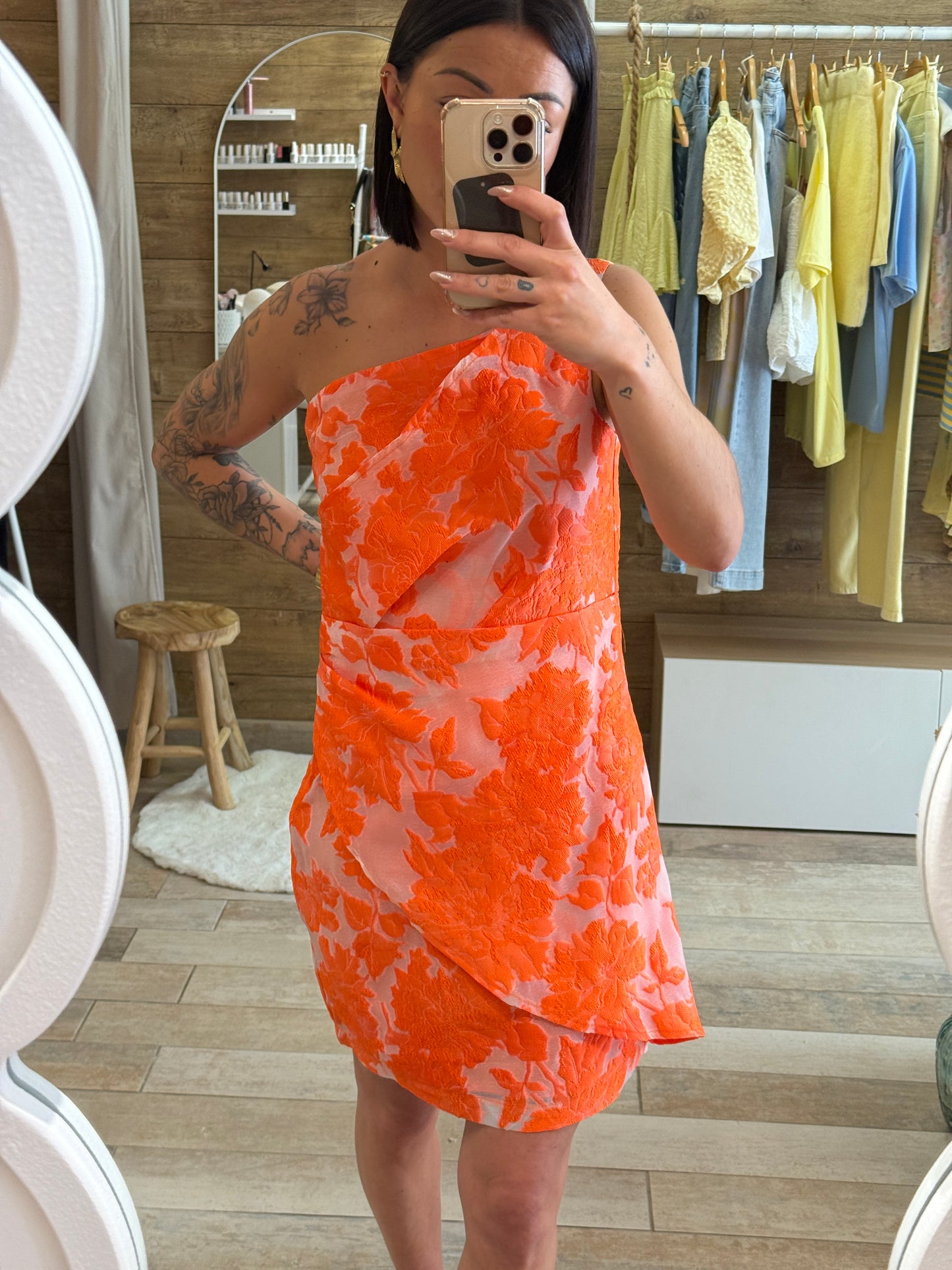 Robe asymétrique - La maison de Manon
