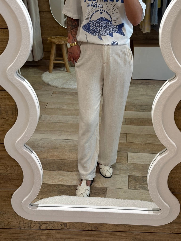 Pantalon en lin - La maison de Manon