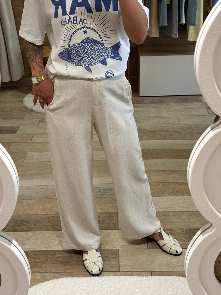 Pantalon en lin - La maison de Manon