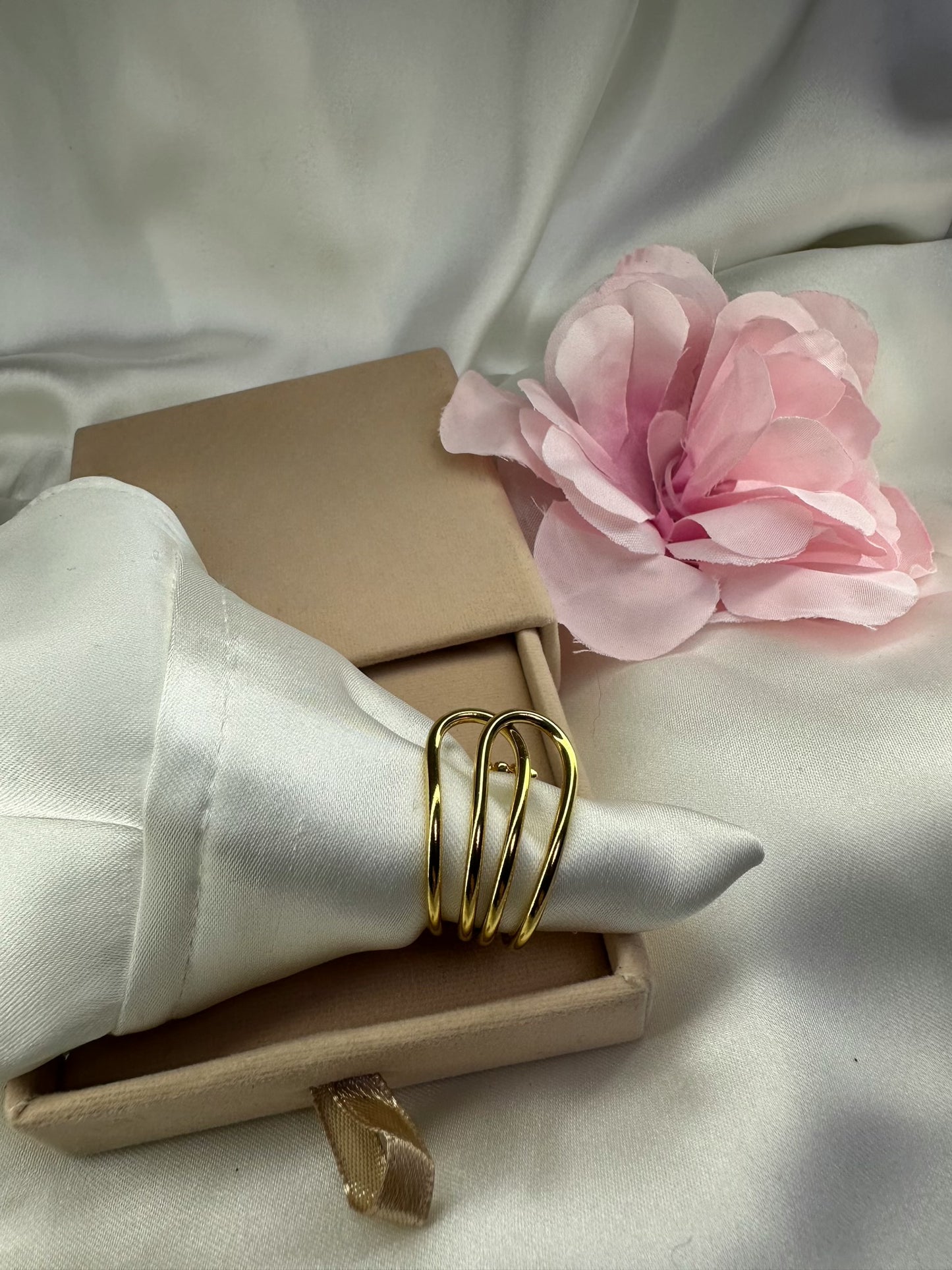 Bague multi-lignes - La maison de Manon