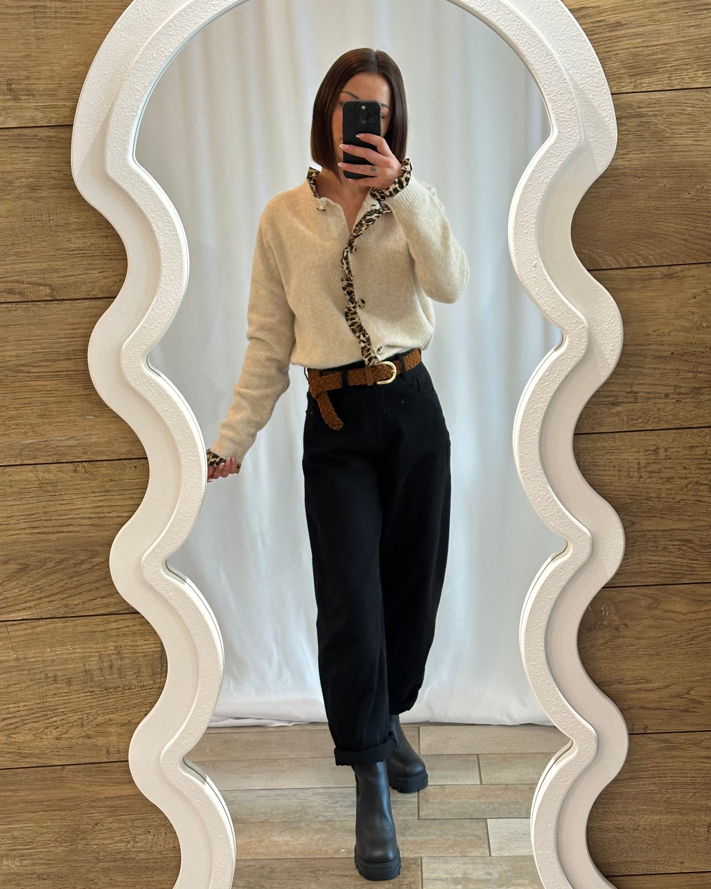 Cardigan Léopard - La Maison de Manon