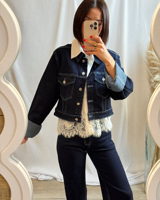 Veste en jean - La maison de Manon