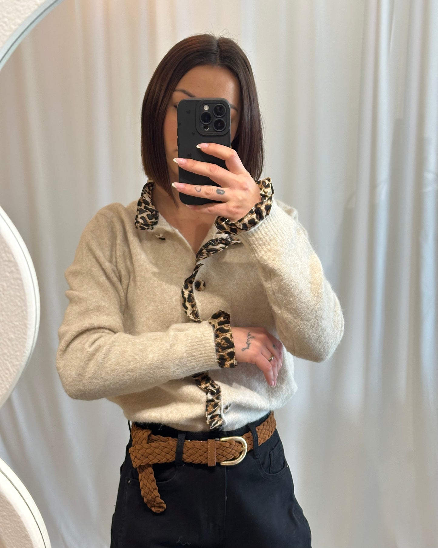 Cardigan Léopard - La Maison de Manon
