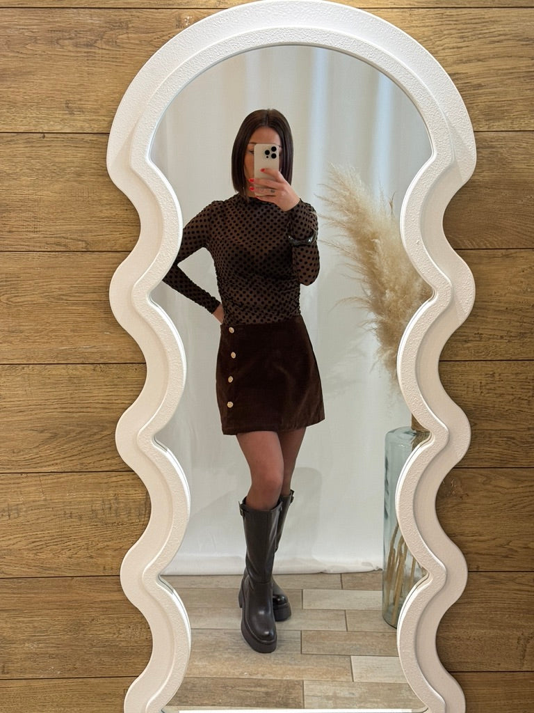 Bottes choco plateformes femme style moderne - La Maison de Manon