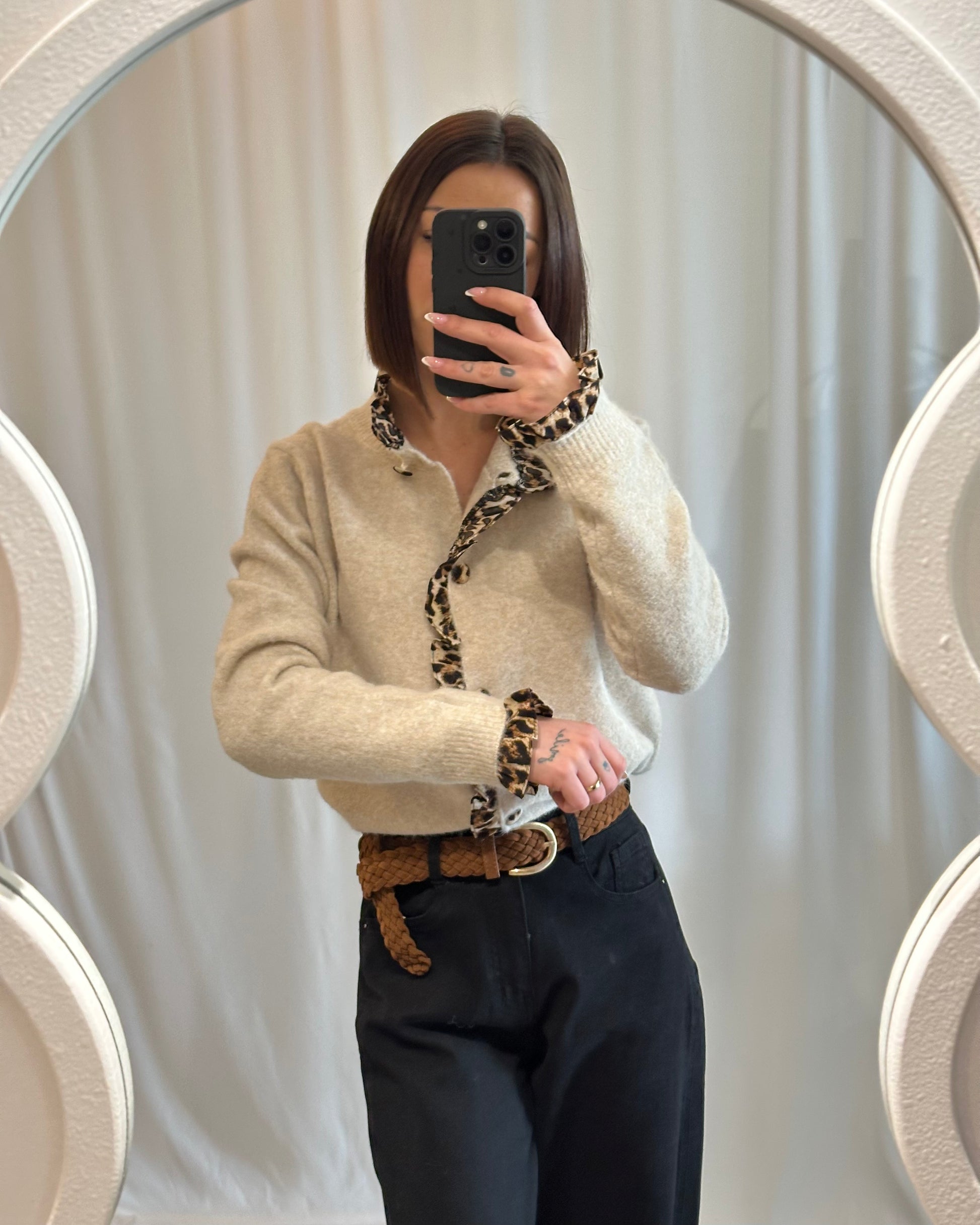 Cardigan Léopard - La Maison de Manon