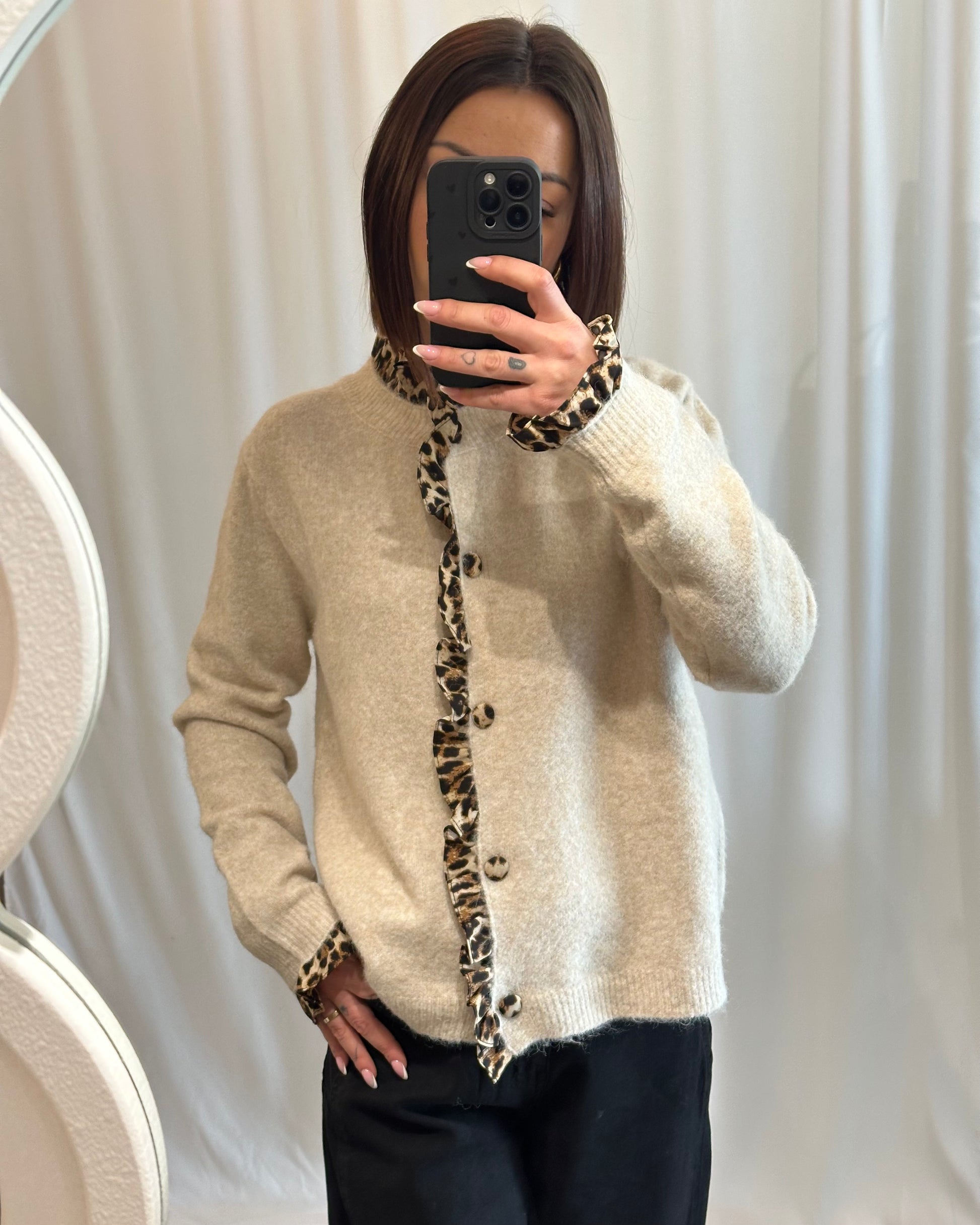 Cardigan Léopard - La Maison de Manon
