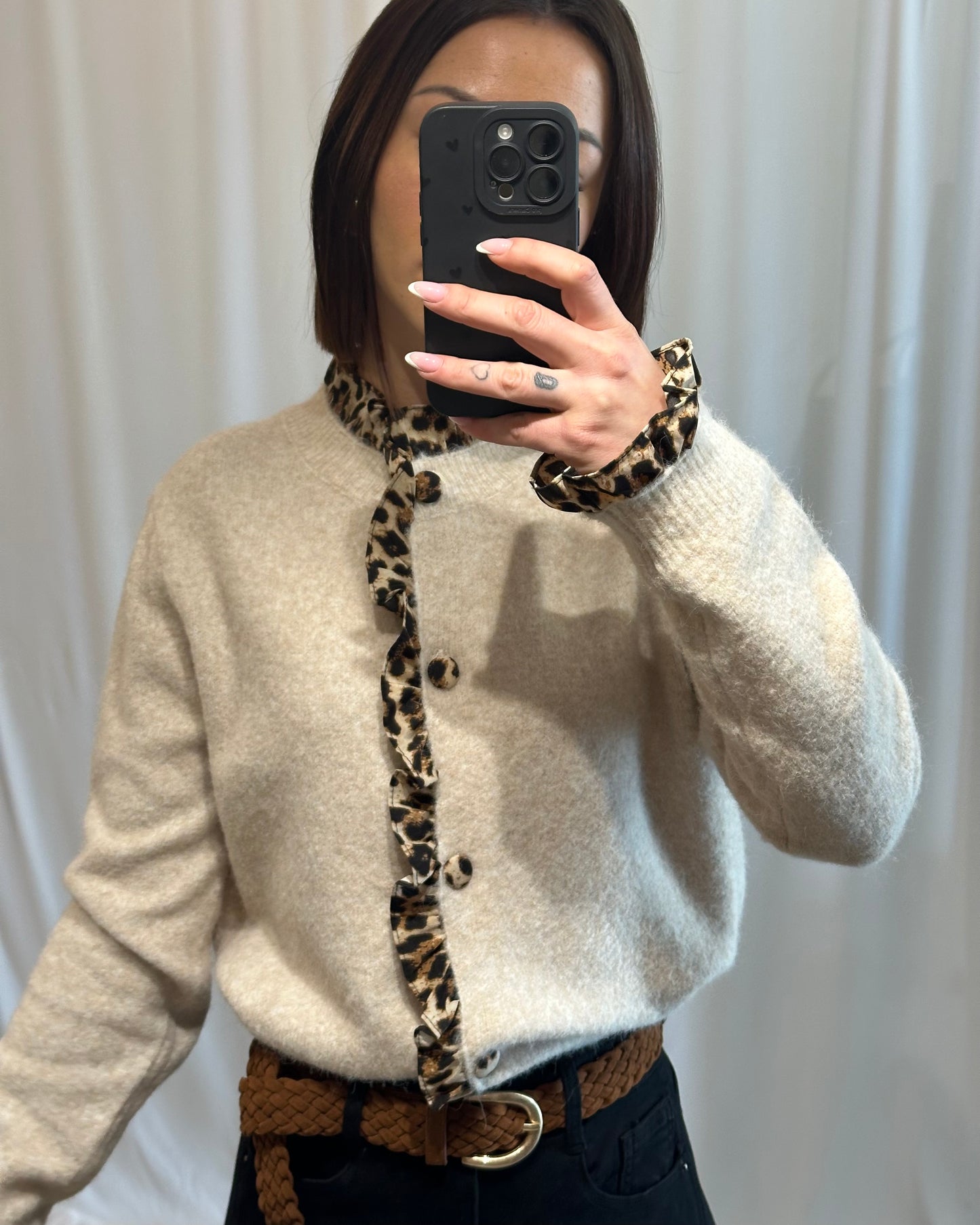 Cardigan Léopard - La Maison de Manon