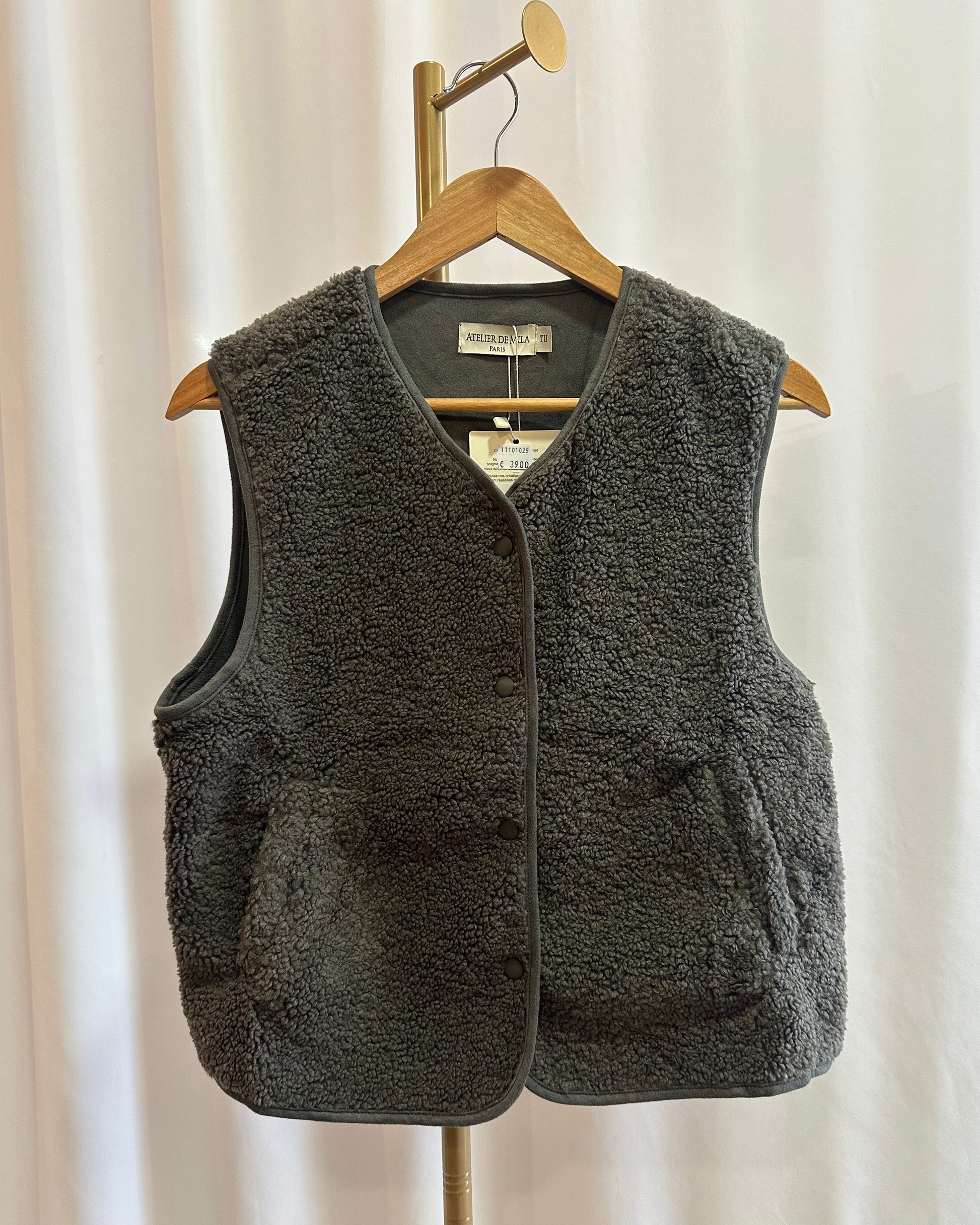 Gilet sans manches sherpa- La maison de Manon