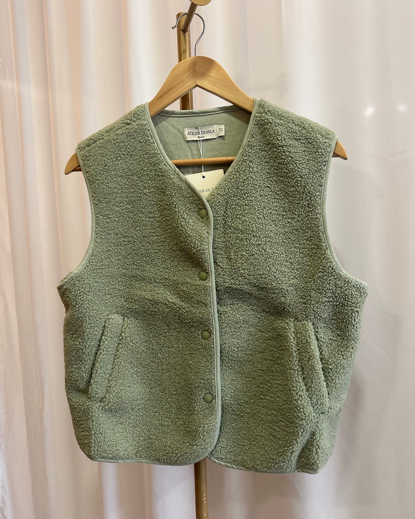 Gilet sans manches sherpa- La maison de Manon