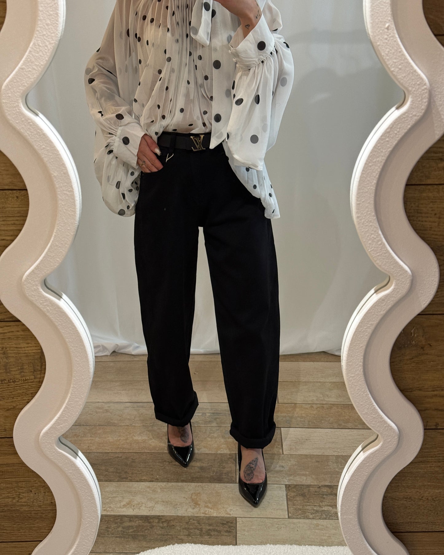 Pantalon ballon noir - La Maison de Manon